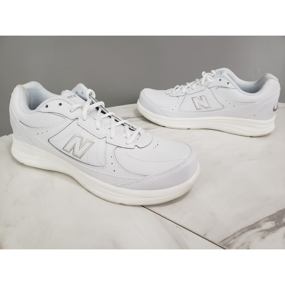 New Balance 577V1 Perforated Walking Mens White Sneakers Athletic Shoes MW577WT